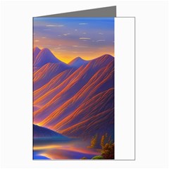 Great Sunset Greeting Cards (pkg Of 8) by GardenOfOphir