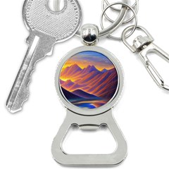 Great Sunset Bottle Opener Key Chain by GardenOfOphir