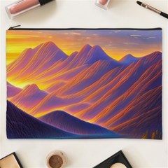 Great Sunset Cosmetic Bag (xxxl) by GardenOfOphir