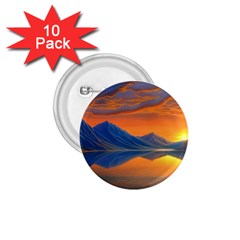 Glorious Sunset 1 75  Buttons (10 Pack) by GardenOfOphir