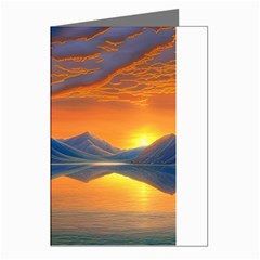 Glorious Sunset Greeting Cards (pkg Of 8) by GardenOfOphir