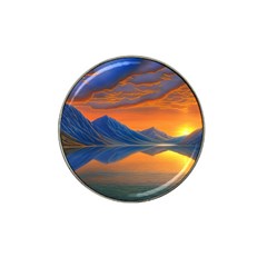 Glorious Sunset Hat Clip Ball Marker (10 Pack) by GardenOfOphir