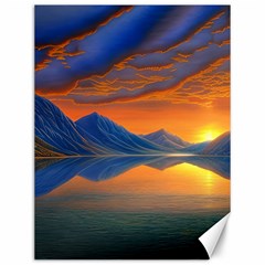 Glorious Sunset Canvas 12  X 16  by GardenOfOphir