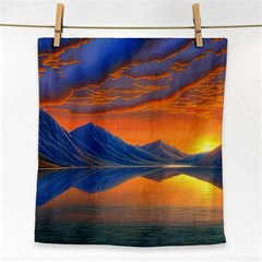 Glorious Sunset Face Towel