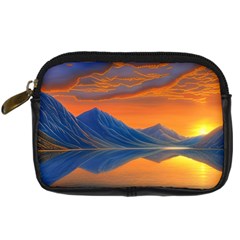 Glorious Sunset Digital Camera Leather Case