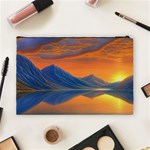 Glorious Sunset Cosmetic Bag (Large) Back