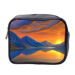 Glorious Sunset Mini Toiletries Bag (Two Sides)