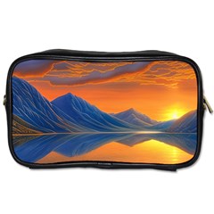 Glorious Sunset Toiletries Bag (two Sides) by GardenOfOphir