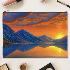 Glorious Sunset Cosmetic Bag (xxxl) by GardenOfOphir