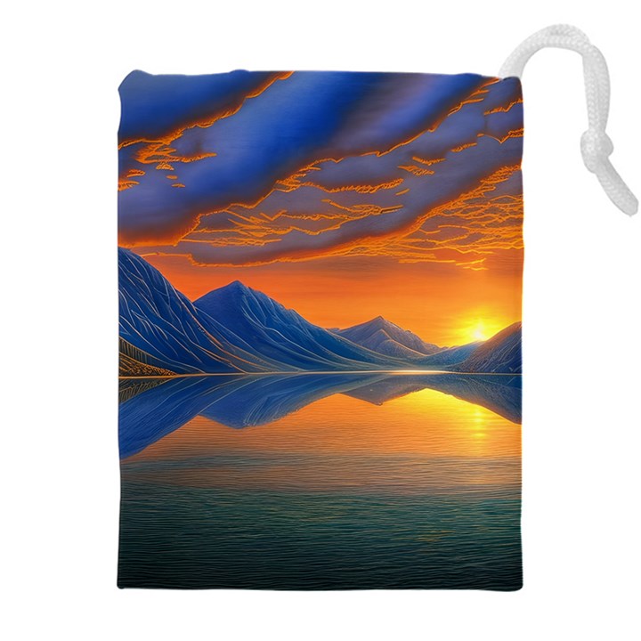 Glorious Sunset Drawstring Pouch (4XL)