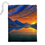 Glorious Sunset Drawstring Pouch (4XL) Back