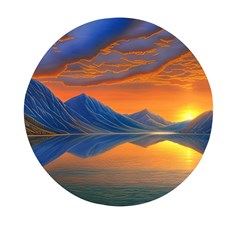 Glorious Sunset Mini Round Pill Box (pack Of 3)