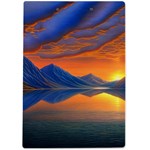 Glorious Sunset A4 Acrylic Clipboard Back