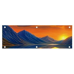 Glorious Sunset Banner and Sign 6  x 2 