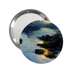 Incredible Sunset 2 25  Handbag Mirrors by GardenOfOphir