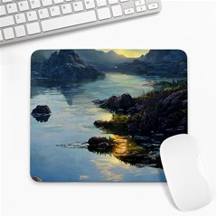 Incredible Sunset Large Mousepad by GardenOfOphir