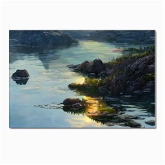 Incredible Sunset Postcards 5  X 7  (pkg Of 10) by GardenOfOphir