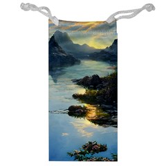 Incredible Sunset Jewelry Bag by GardenOfOphir