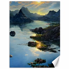 Incredible Sunset Canvas 36  X 48  by GardenOfOphir