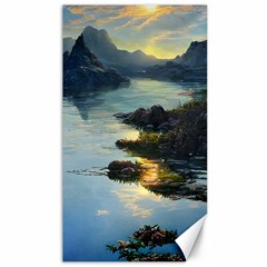 Incredible Sunset Canvas 40  X 72  by GardenOfOphir