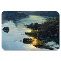 Incredible Sunset Large Doormat by GardenOfOphir