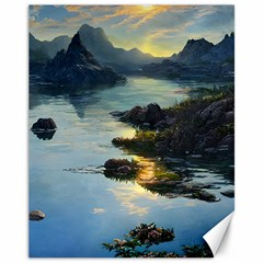 Incredible Sunset Canvas 11  X 14  by GardenOfOphir