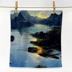 Incredible Sunset Face Towel by GardenOfOphir