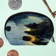 Incredible Sunset Accessory Pouch (large) by GardenOfOphir