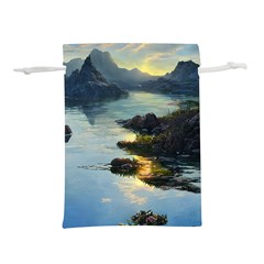 Incredible Sunset Lightweight Drawstring Pouch (s) by GardenOfOphir