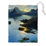 Incredible Sunset Drawstring Pouch (4XL) Front