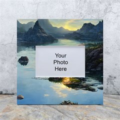 Incredible Sunset White Box Photo Frame 4  X 6  by GardenOfOphir