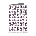 Happy Hound Funny Cute Gog Pattern Mini Greeting Cards (Pkg of 8) Right