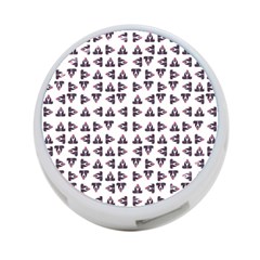 Happy Hound Funny Cute Gog Pattern 4-port Usb Hub (one Side) by dflcprintsclothing