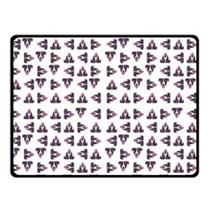 Happy Hound Funny Cute Gog Pattern Fleece Blanket (small) by dflcprintsclothing