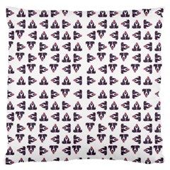 Happy Hound Funny Cute Gog Pattern Standard Premium Plush Fleece Cushion Case (one Side)