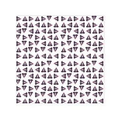 Happy Hound Funny Cute Gog Pattern Square Satin Scarf (30  X 30 ) by dflcprintsclothing