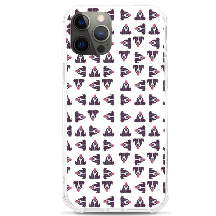 Happy Hound Funny Cute Gog Pattern iPhone 12 Pro max TPU UV Print Case