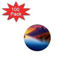 Immaculate Sunset 1  Mini Buttons (100 pack) 