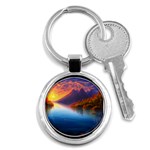 Immaculate Sunset Key Chain (Round) Front