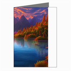 Immaculate Sunset Greeting Cards (pkg Of 8)