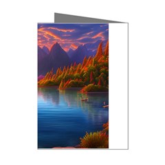 Immaculate Sunset Mini Greeting Cards (pkg Of 8) by GardenOfOphir