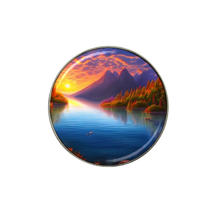 Immaculate Sunset Hat Clip Ball Marker