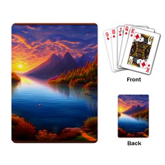 Immaculate Sunset Playing Cards Single Design (rectangle) by GardenOfOphir