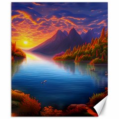 Immaculate Sunset Canvas 8  x 10 