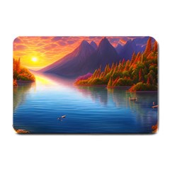 Immaculate Sunset Small Doormat by GardenOfOphir