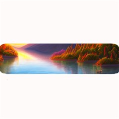 Immaculate Sunset Large Bar Mat by GardenOfOphir