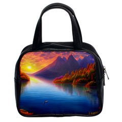 Immaculate Sunset Classic Handbag (Two Sides)