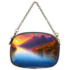 Immaculate Sunset Chain Purse (one Side) by GardenOfOphir