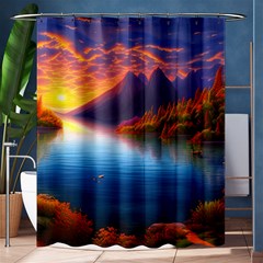 Immaculate Sunset Shower Curtain 60  x 72  (Medium) 