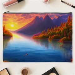 Immaculate Sunset Cosmetic Bag (xxxl) by GardenOfOphir